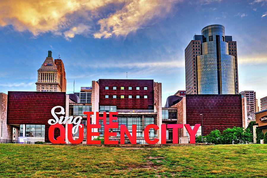 The Queen City Skyline - Cincinnati Ohio Photograph By Gregory Ballos ...