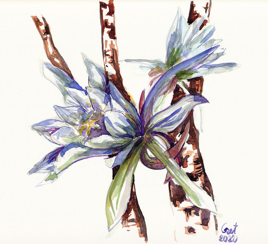 The Queen of The NIght Painting by George Cret The Queen of The NIght Painting by George Cret