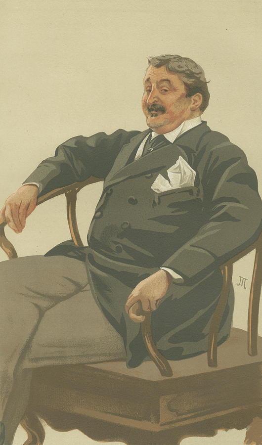 The Queens Landlord, Colonel James Farquharson of Invercauld Relief by James Tissot