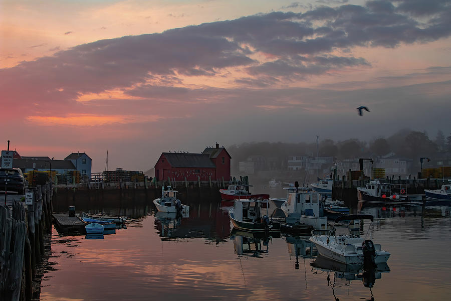 The Quiet Still Of A Rockport Morning Photograph