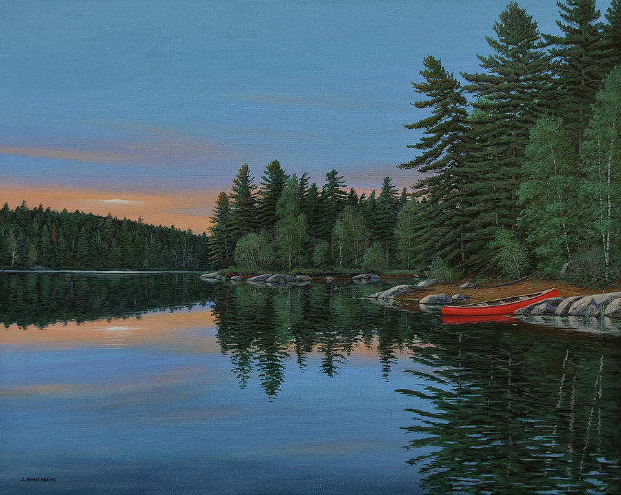 The Quietest Moments Painting by Jake Vandenbrink