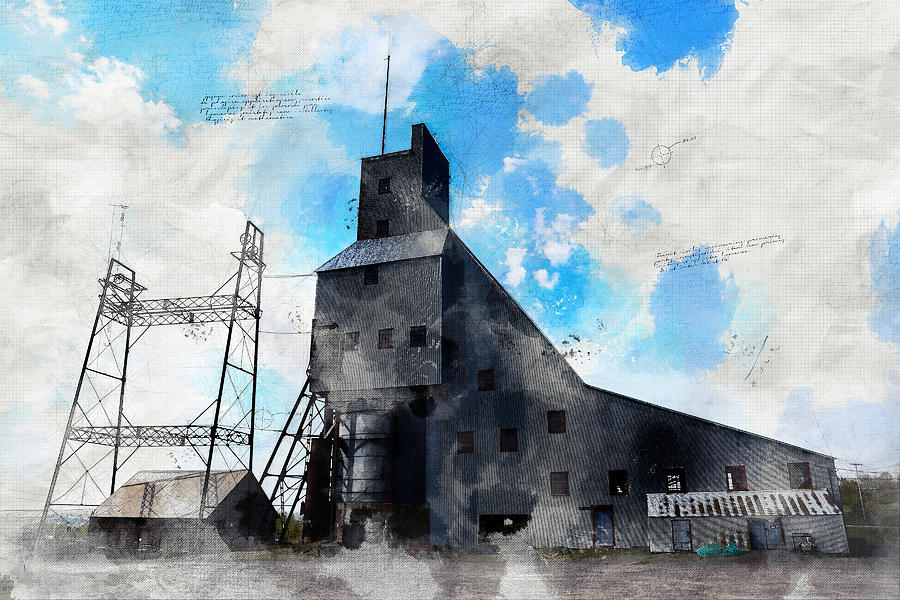 The Quincy Mine, Old Reliable Photograph by John Vial Fine Art America