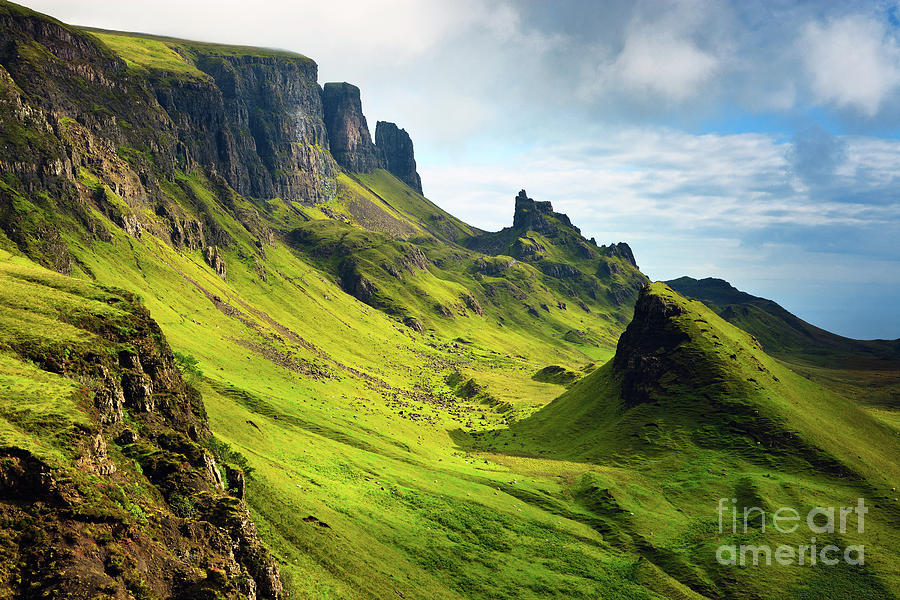 The Quiraing, Isle Of Skye, Scotland Photograph by Henk Meijer Photography
