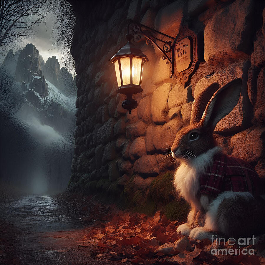 The Rabbit 8 Digital Art by Mia-Maria Wikstrom - Fine Art America