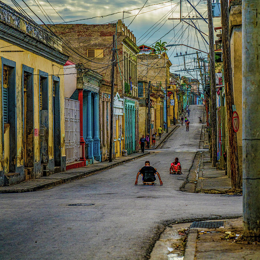 Play Time In Cuba Photograph by Chris Lord