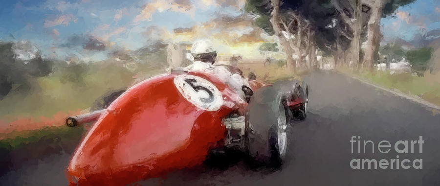 The Race Painting by Jon Neidert
