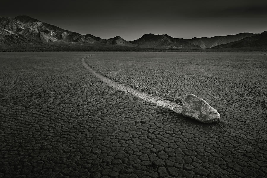 The Racetrack at Death Valley National Park, California Photograph by Eduard Moldoveanu