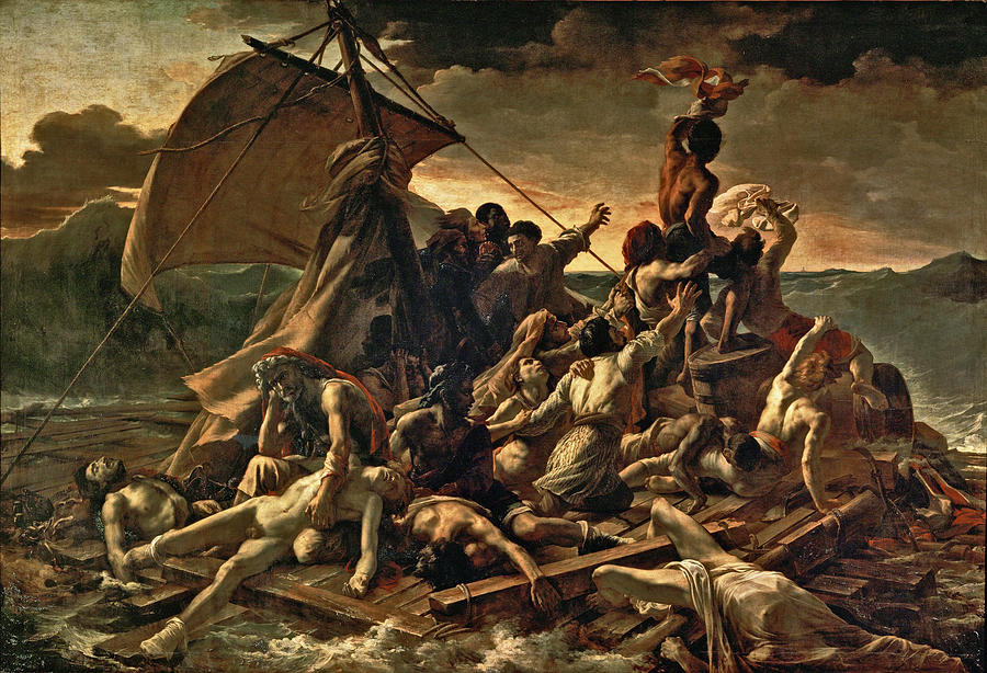 The Raft of the Medusa Painting by Long Shot