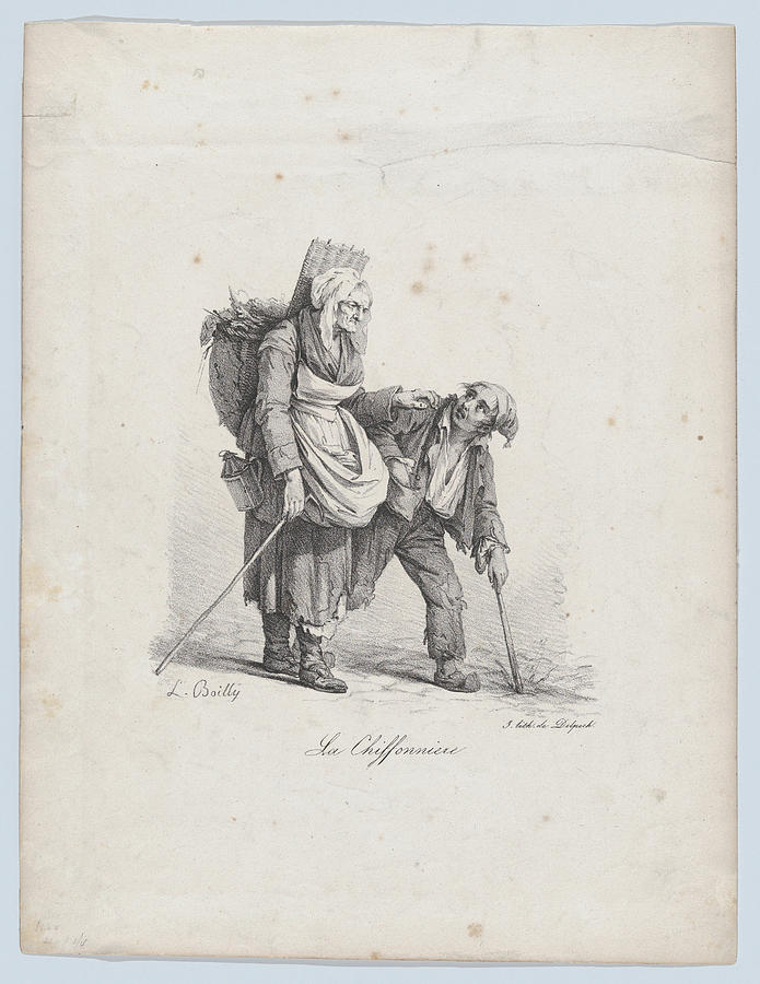 The Rag Picker 1822 Louis Leopold Boilly French Painting by MotionAge Designs