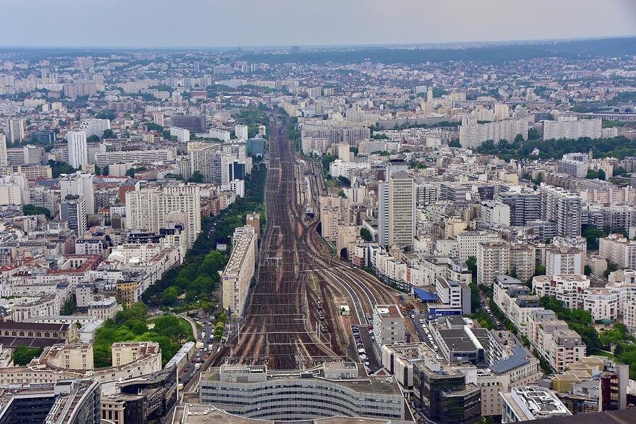The Rail City Of Paris, France  Photograph by Neil R Finlay