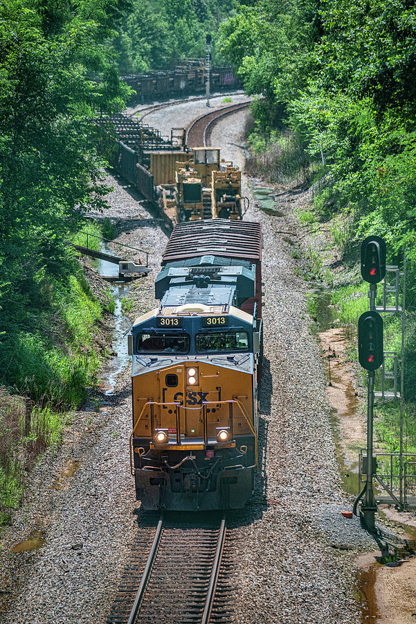 The railfan community helps me catch railtrain W016-17 Photograph by Jim Pearson