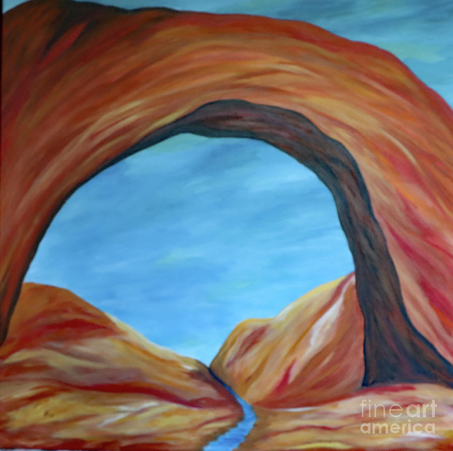The Rainbow Bridge II Painting by Christiane Schulze Art And Photography