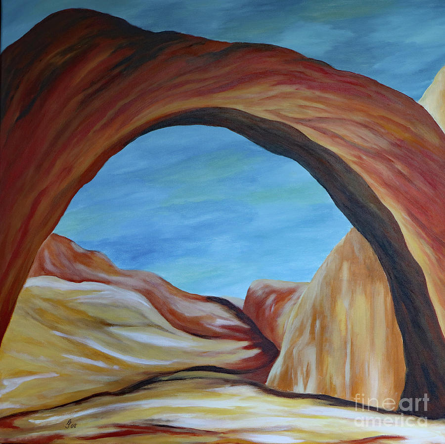 The Rainbow Bridge IV Painting by Christiane Schulze Art And Photography