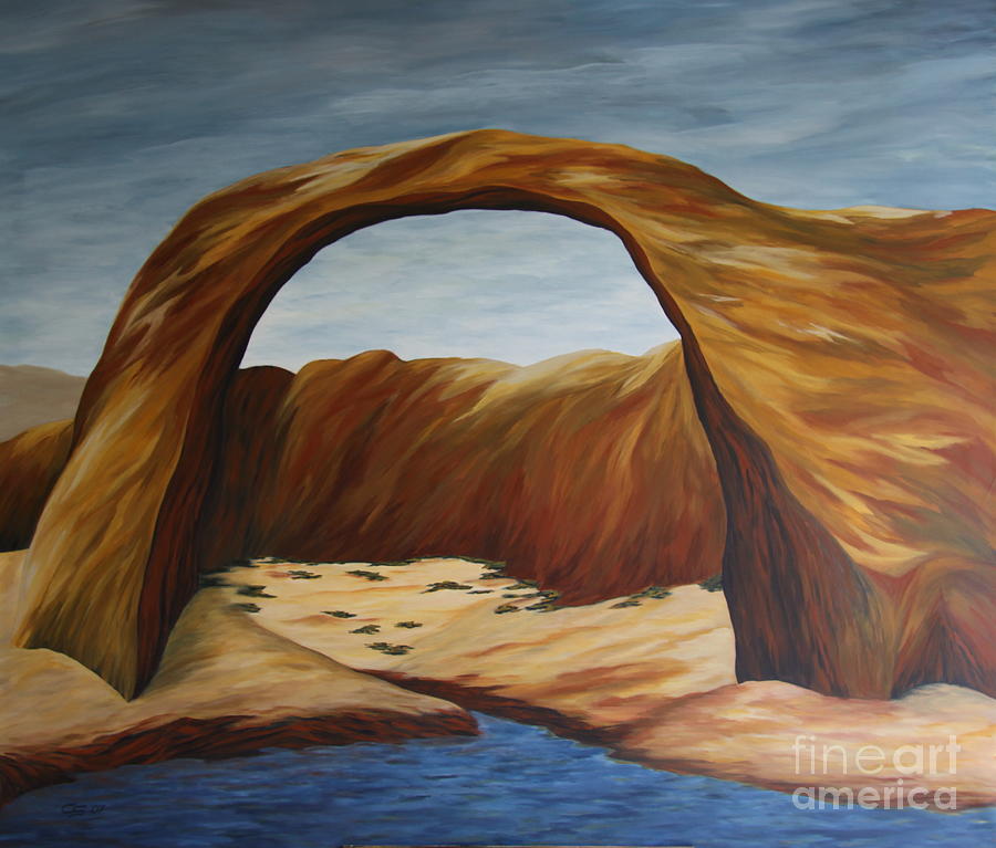 The Rainbow Bridge VII Painting by Christiane Schulze Art And Photography