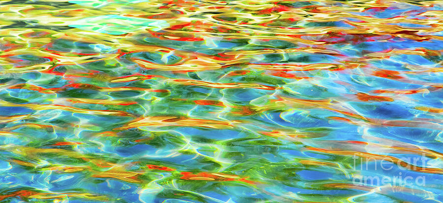 The Rainbow Waves Photograph by Marilyn Cornwell The Rainbow Waves Photograph by Marilyn Cornwell