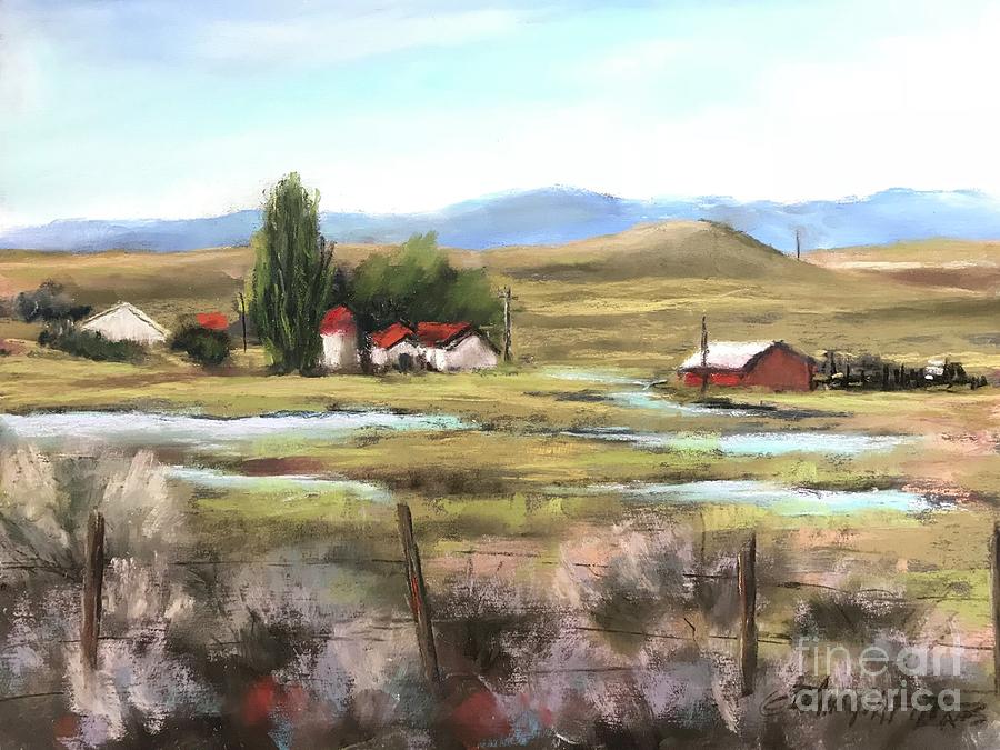 The Ranch Painting by Bonnie Zahn Griffith