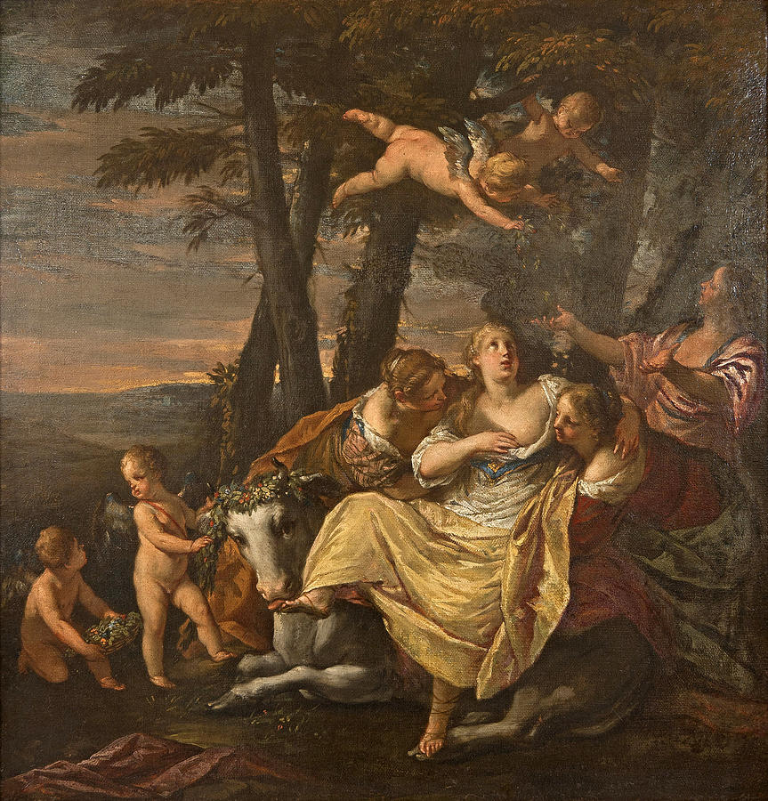 The Rape of Europa Painting by After Paolo Veronese