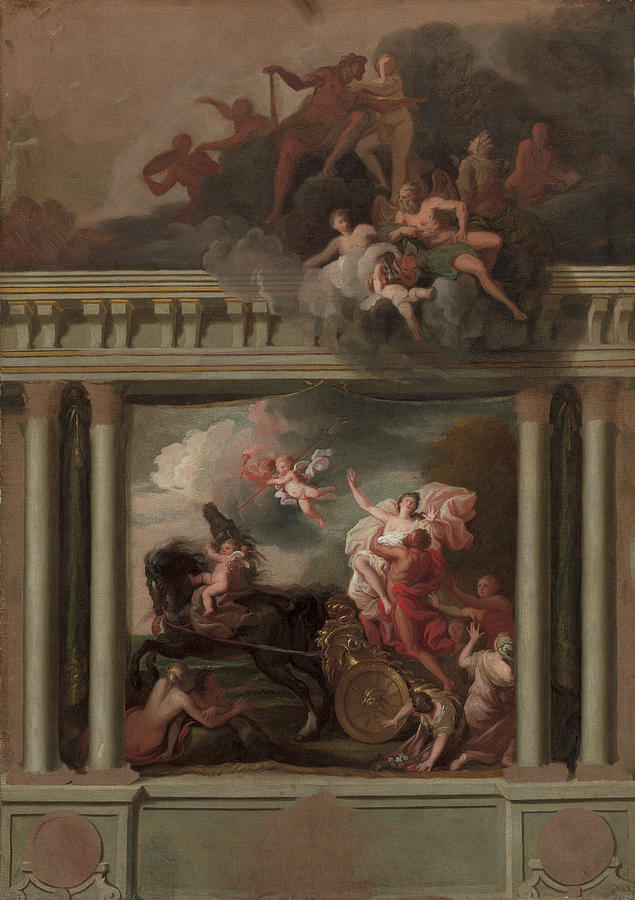 The Rape of Proserpine Painting by Louis Laguerre