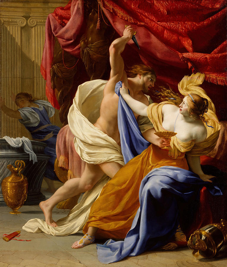 The Rape of Tamar 1640 Photograph by Eustache Le Sueur