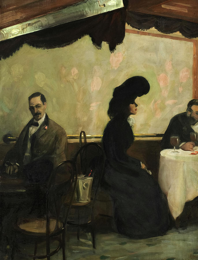 Philadelphia Painting - The Rathskeller, 1901 by John Sloan