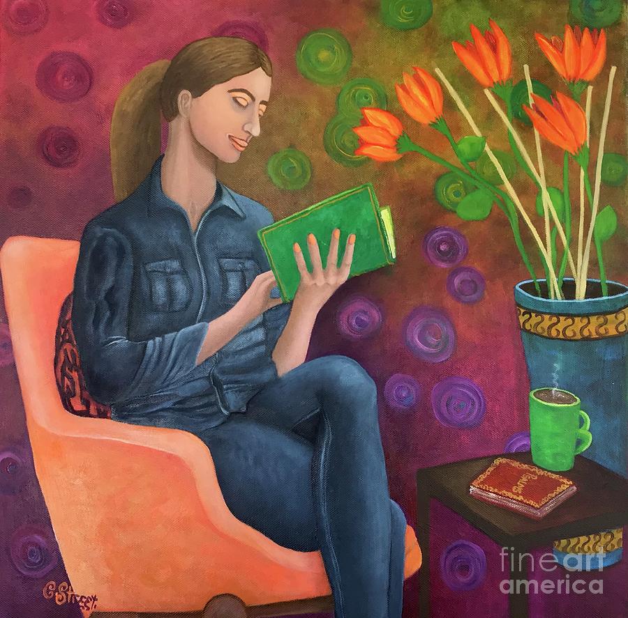 The Reader Painting by Caroline Street