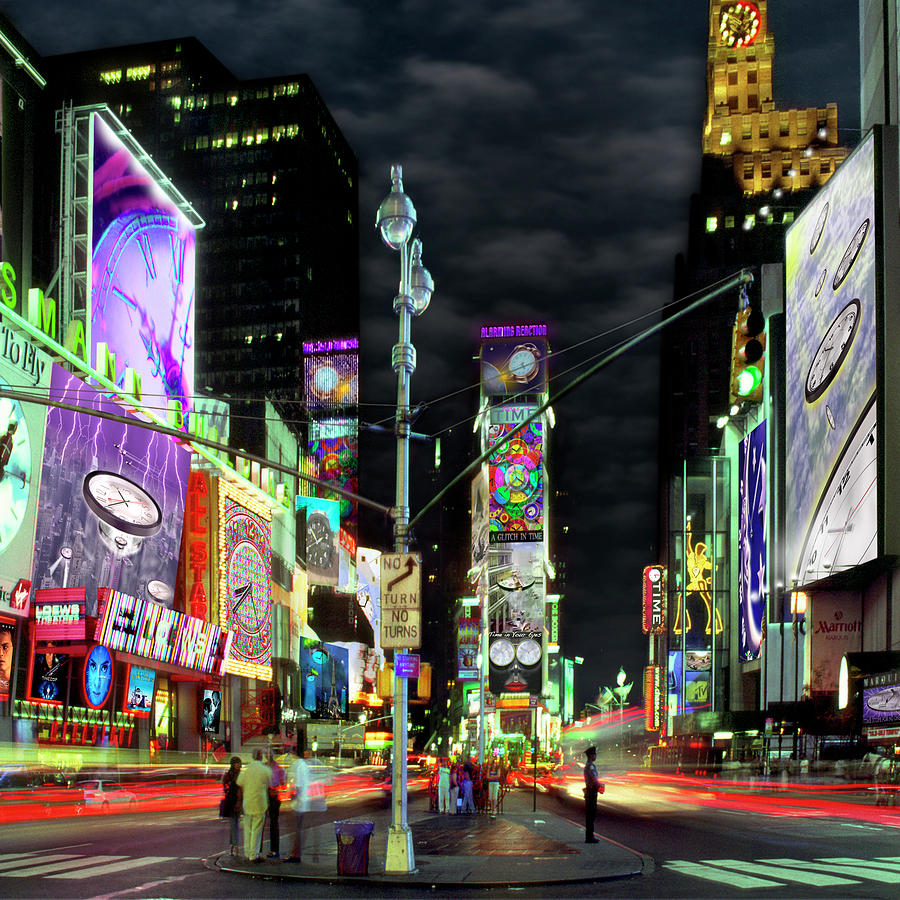 The Real Time Square SQ Photograph by Mike McGlothlen