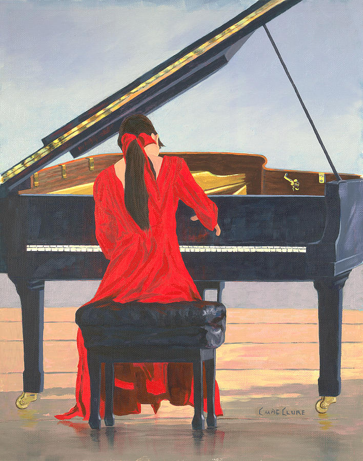 The Recital Painting by Chris MacClure