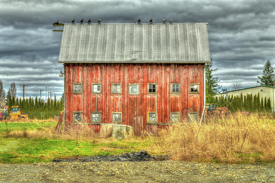 The Red Barn Photograph by Spencer McDonald
