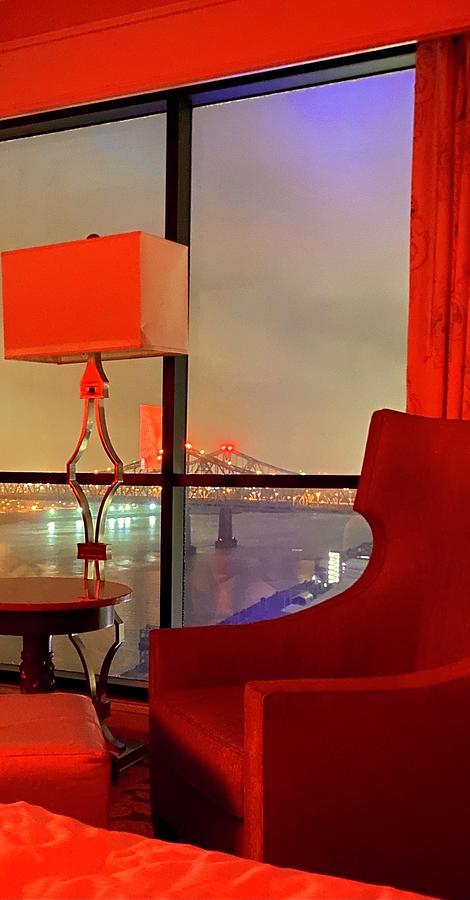 The Red Bedroom  Digital Art by Gayle Price Thomas