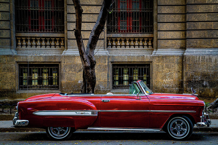 The Red Bel Air Photograph by Chris Lord