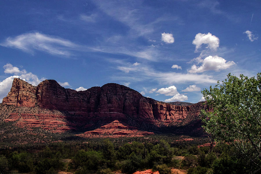 The Red Buttes of Sedona Photograph by Laura Putman