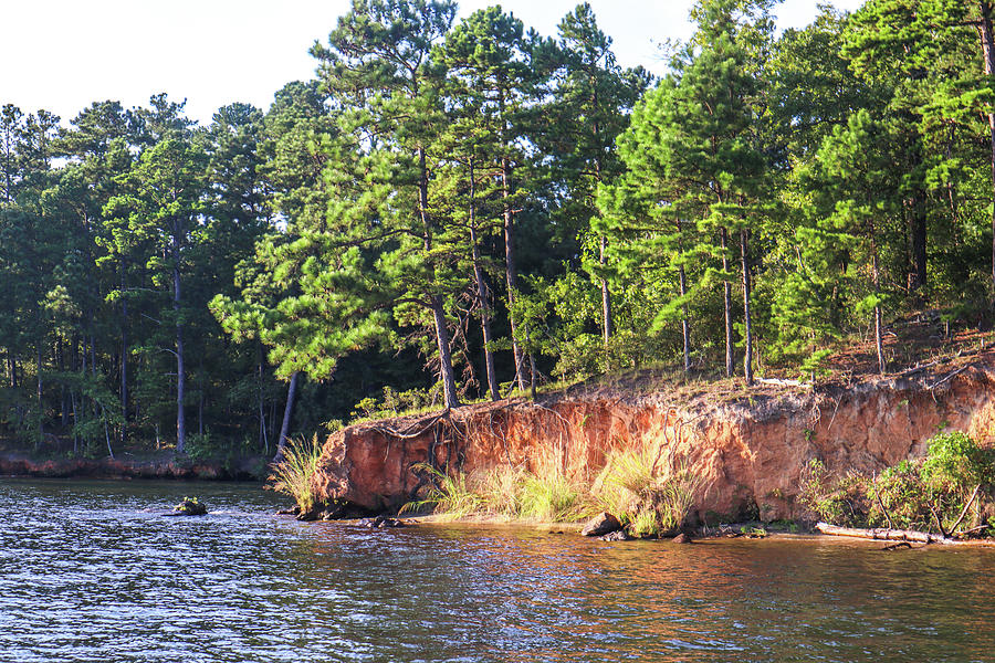 The Red Clay Bank Of Milledgeville Photograph by Ed Williams