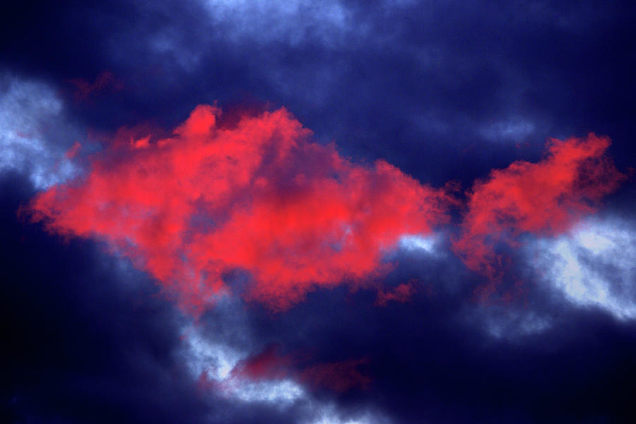 The Red Cloud Photograph by Douglas Taylor Fine Art America