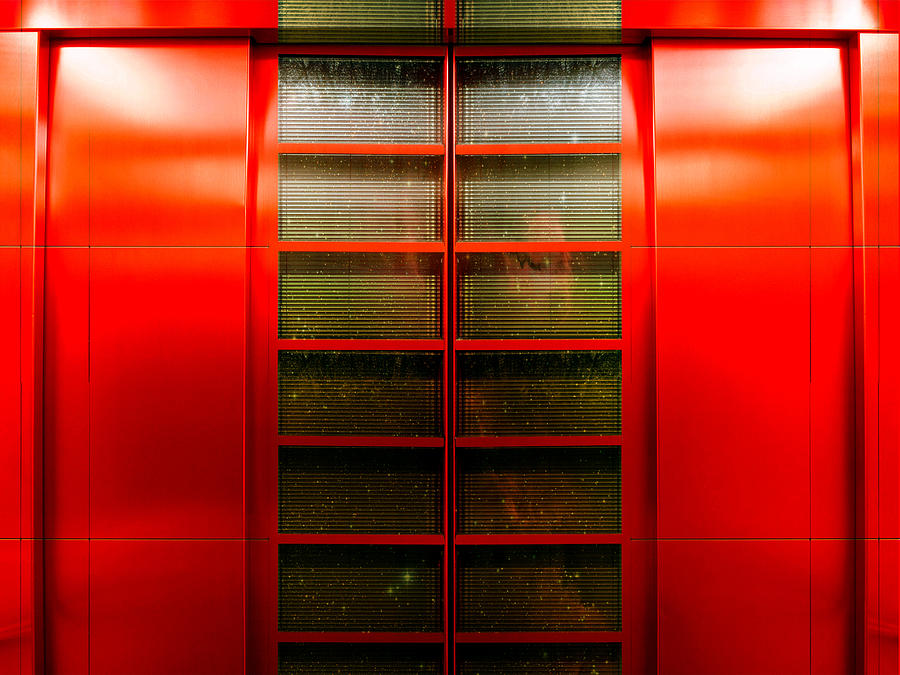 The Red Gates Photograph By Paolina Ferrulli Pixels