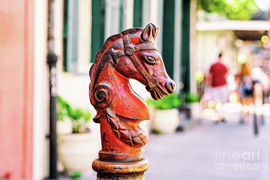 New Orleans Photograph - The Red Hitching Post - New Orleans by Scott Pellegrin