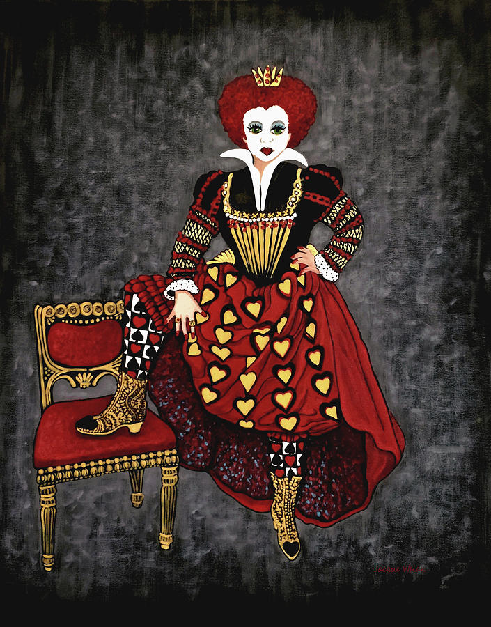 The Red Queen Painting