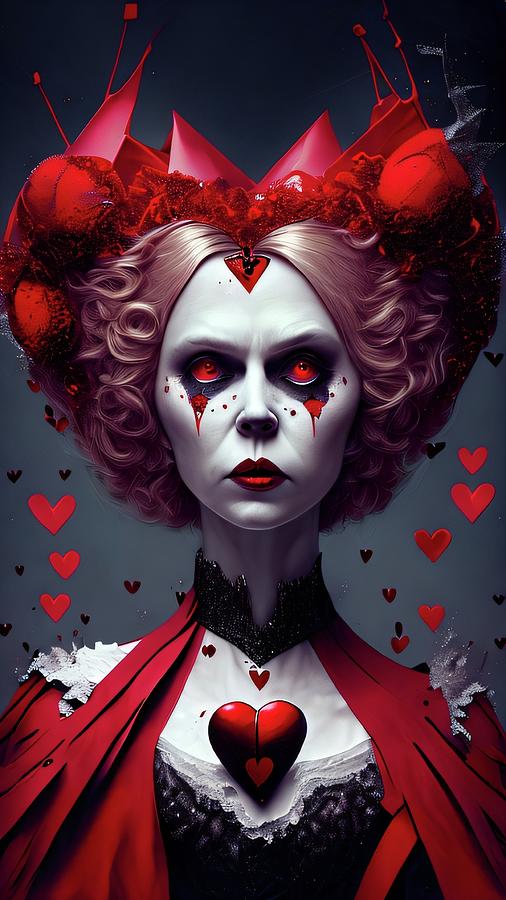 The Red Queen Digital Art by Tricky Woo - Pixels