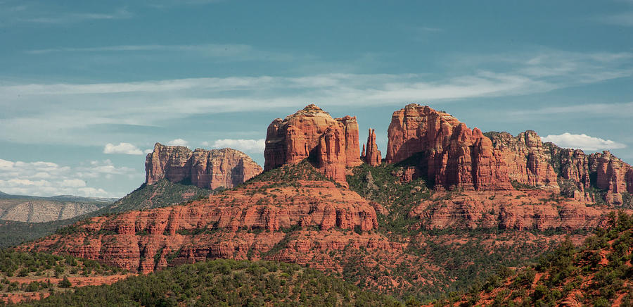 The Red Rocks of Sedona Photograph by S Katz
