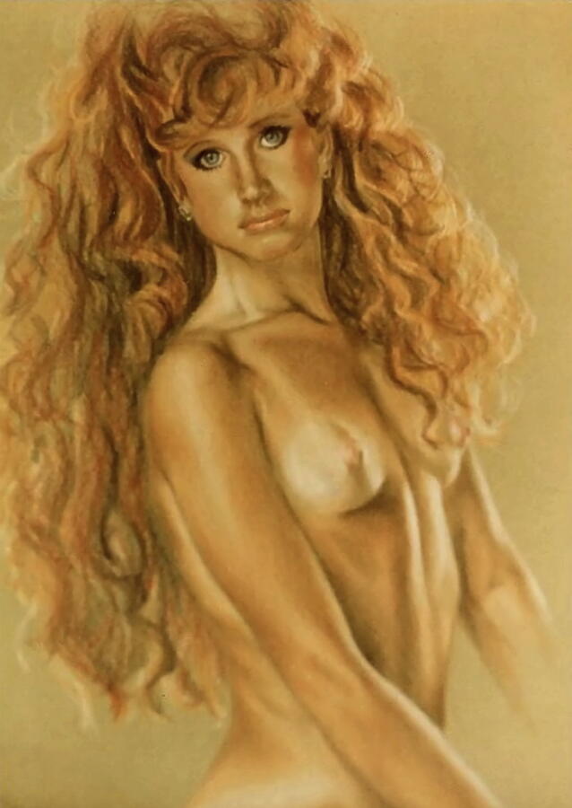 Nude Drawing - Youth and Beauty by Barbara Keith
