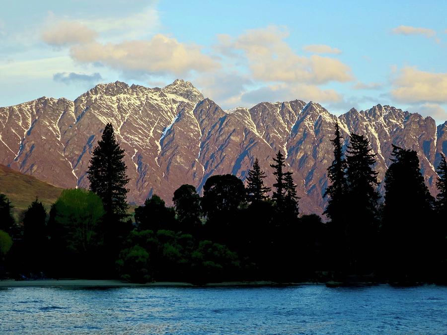 The Remarkables at Sunset Photograph by Sarah Lilja