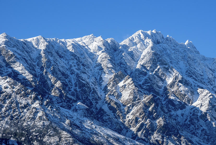 The Remarkables - Winter 1 - New Zealand Photograph by Tom Napper