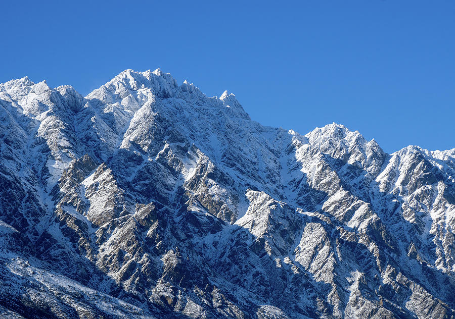 The Remarkables - Winter 2 - New Zealand Photograph by Tom Napper