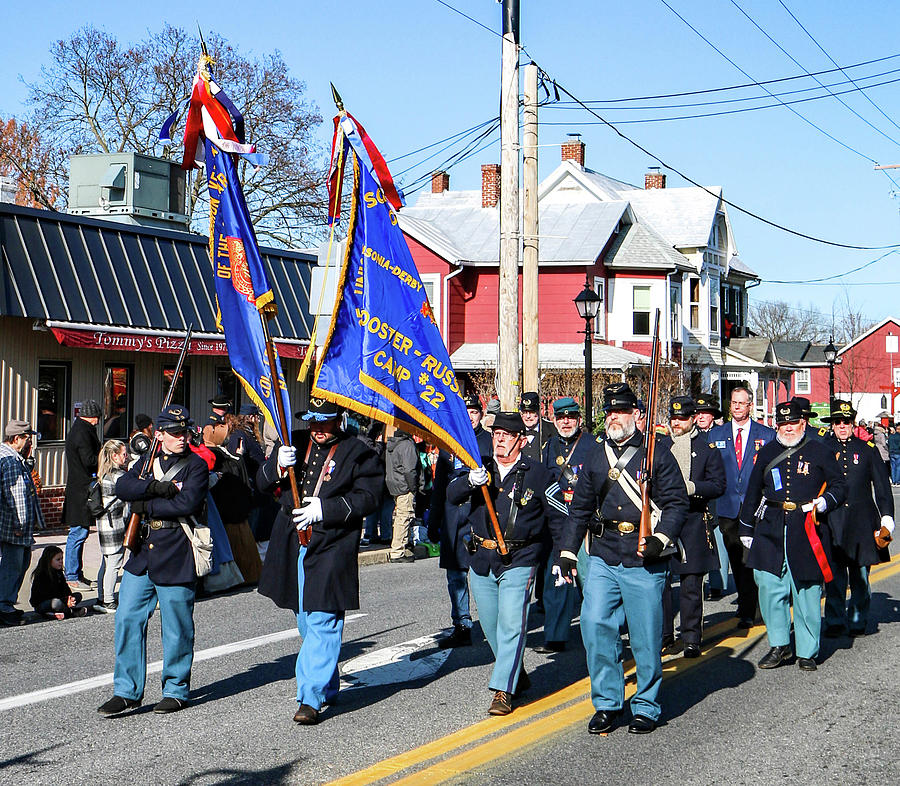 The Remembrance Day Parade in Gettysburg Pennsylvania Photograph by