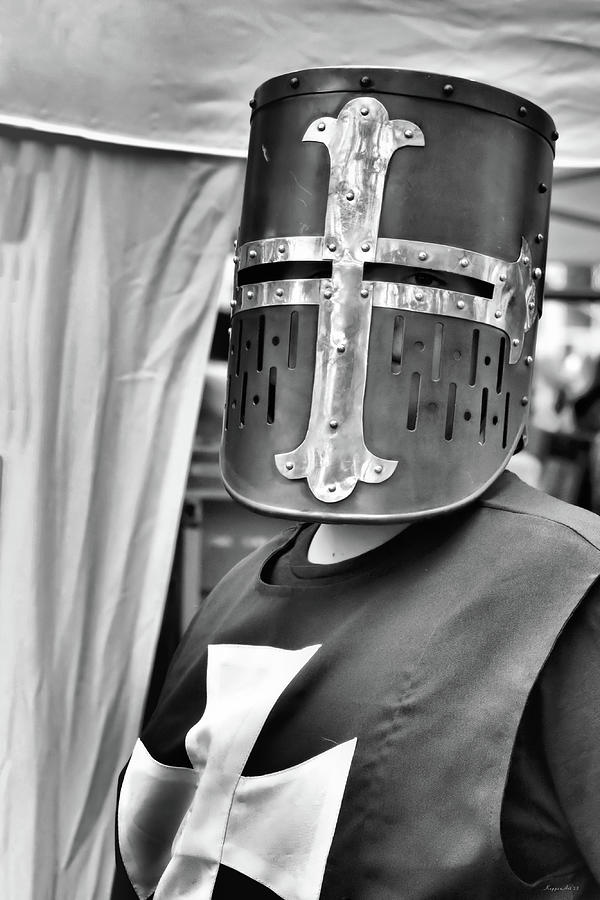 The Renaissance Faire Crusader Photograph by Kathy K McClellan
