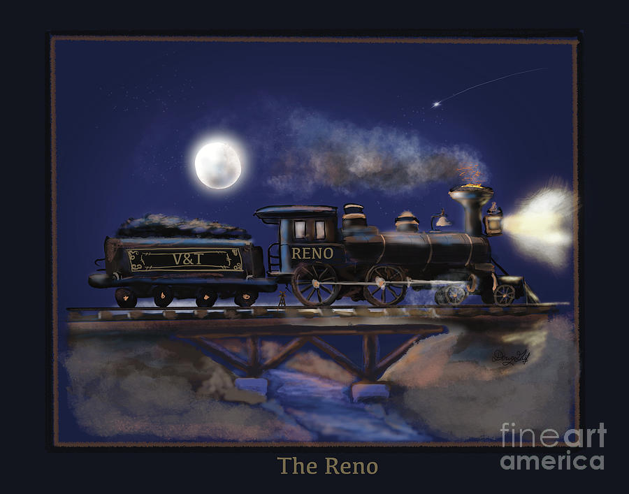 The Reno Digital Art by Doug Gist