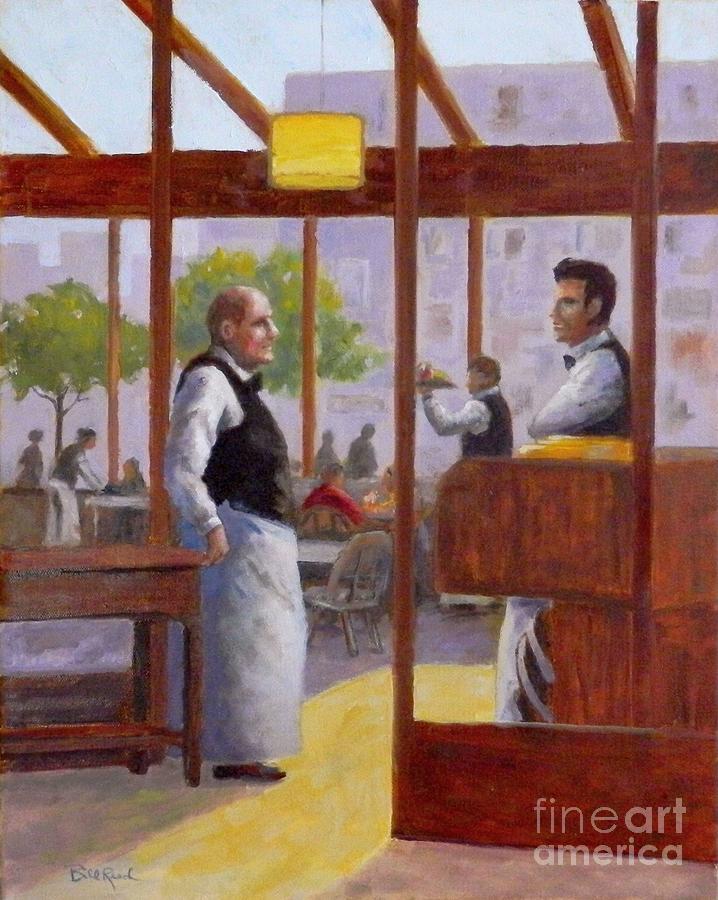 The Restaurant Painting by William Reed
