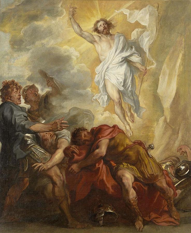 The Resurrection Painting by Anthony van Dyck - Fine Art America