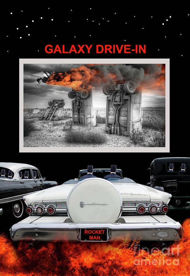 The Return Of Rocket Man Galaxy Drive-In Photograph by Bob Christopher