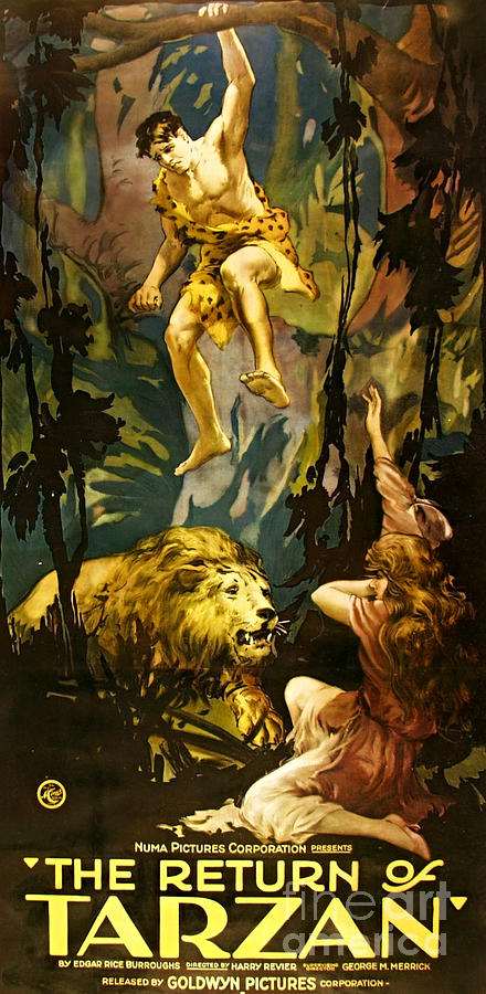 The Return of Tarzan Painting by Peter Ogden