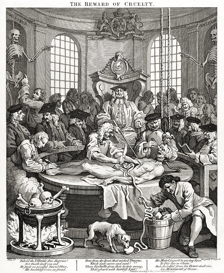 The Reward of Cruelty. The Four Stages of Cruelty by William Hogarth ...